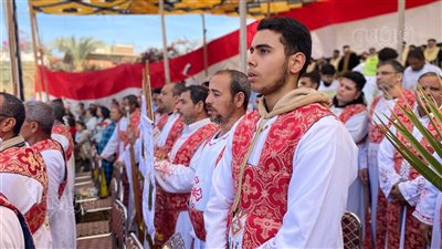 مطرانية ملوي بالمنيا تنظم احتفالا بذكرى قدوم العائلة المقدسة لمصر (فيديو وصور)