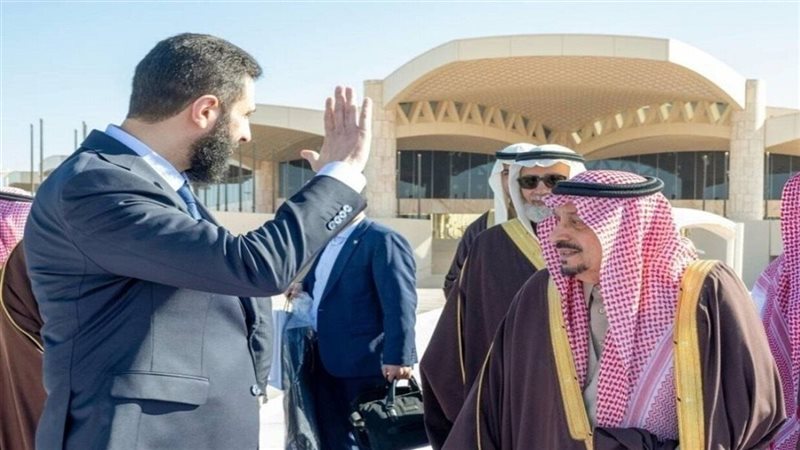 أحمد الشرع يغادر