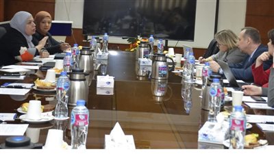 وفد المعهد المتحد للأبحاث النووية بروسيا يزور أكاديمية البحث العلمي