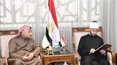 وزير الأوقاف يستقبل مدير المكتب الكويتي للمشروعات الخيرية بالقاهرة
