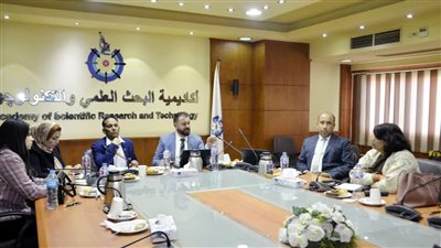  أكاديمية البحث العلمي تستقبل وفدًا من المعهد الوطني للتسويق الزراعي بالهند