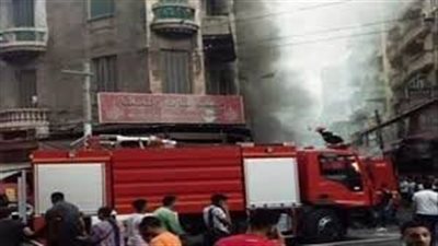 حريق في مطعم شهير بميدان الألف مسكن 