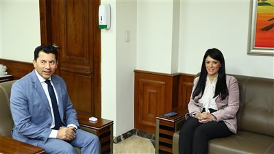 المشاط وأشرف صبحي يناقشان آخر تطورات الاستراتيجية الوطنية للشباب والرياضة