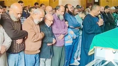 تشييع جثمان الإذاعي أحمد أبو زيد في مسقط رأسه بطنطا