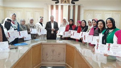 وكيل تعليم الشرقية يكرم معلمات رياض الأطفال بإدارة شرق الزقازيق