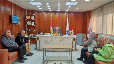 وكيل وزارة الصحة بالشرقية يستقبل فريق المراجعة الداخلية والحوكمة بالوزارة 