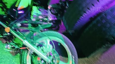 مصرع شاب وإصابة آخر في تصادم تريلا بموتوسيكل بطريق طنطا- المحلة (صور)