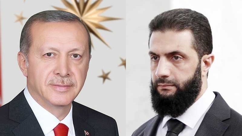 الشرع وأردوغان، فيتو
