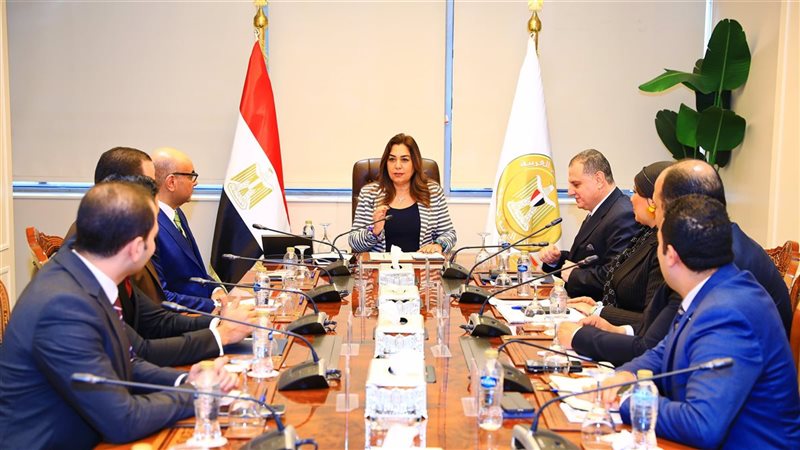 منال عوض وزيرة التنمية