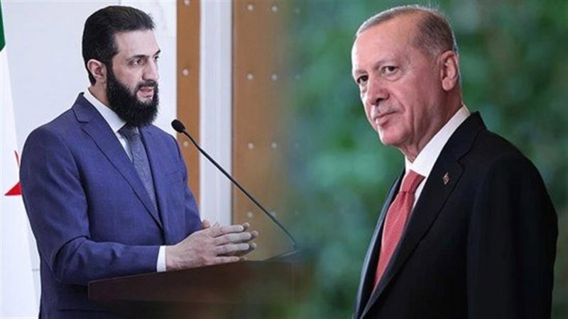 أردوغان والشرع، فيتو