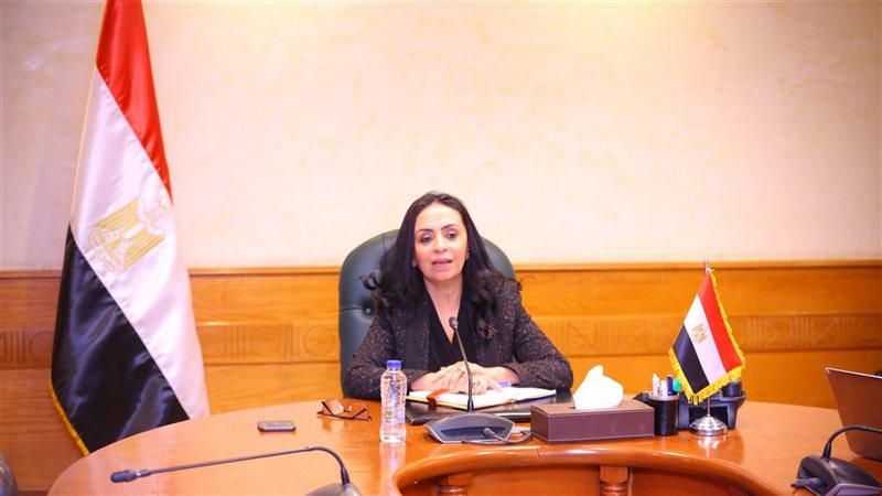 مايا مرسي وزيرة التضامن