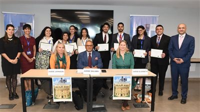 جامعة عين شمس تحصد المركز الأول في تصفيات الشرق الأوسط لمسابقة برايس