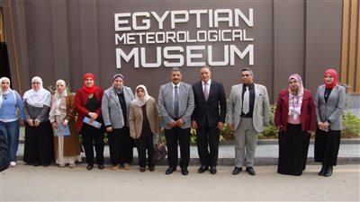 الهيئة العامة للأرصاد الجوية تستقبل وفدًا من هيئة الطاقة الذرية المصرية