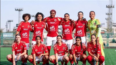 سيدات الأهلي للقدم يكتسح المصري 0/8 في الدوري الممتاز 