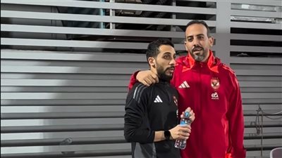 كريم فؤاد يبدأ المشاركة تدريجيا في مران الأهلي بعد التعافي من الصليبي 