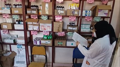 توقيع الكشف الطبي لـ 1172 مريضًا خلال قافلة مجانية بالدقهلية