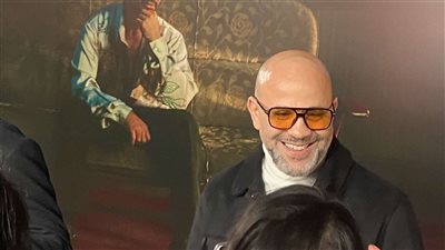 محمد الشرنوبي وعزيز الشافعي ونادر حمدي، نجوم الفن في حفل ألبوم أحمد سعد (صور)