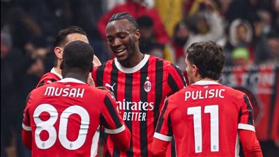 كأس إيطاليا، ميلان يتقدم علي روما بثنائية في الشوط الأول 