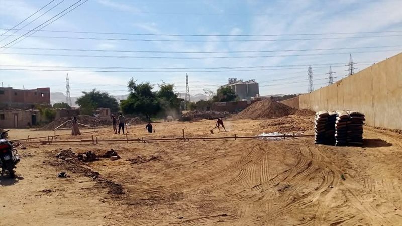 أعمال بقرية دندرة