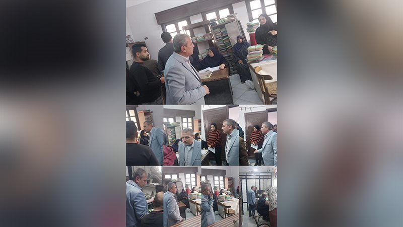 متابعة رفع الاشغالات
