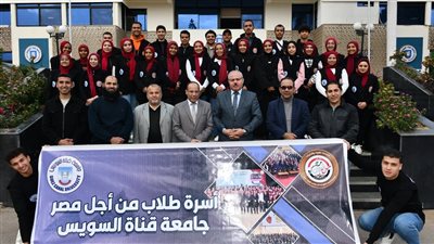 جامعة قناة السويس تنظم قافلة شاملة لمركز فايد بالإسماعيلية (صور)