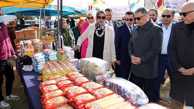 محافظ الإسماعيلية: توفير خطوط لنقل المواطنين لسوق اليوم الواحد بمنطقة الغابة الشجرية (صور) 