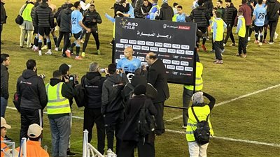 عمرو الجزار رجل مباراة غزل المحلة ومودرن سبورت في الدوري 