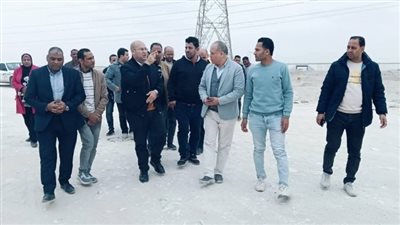 نائب محافظ الجيزة يتفقد المنطقة الصناعية بعرب أبو ساعد (صور)
