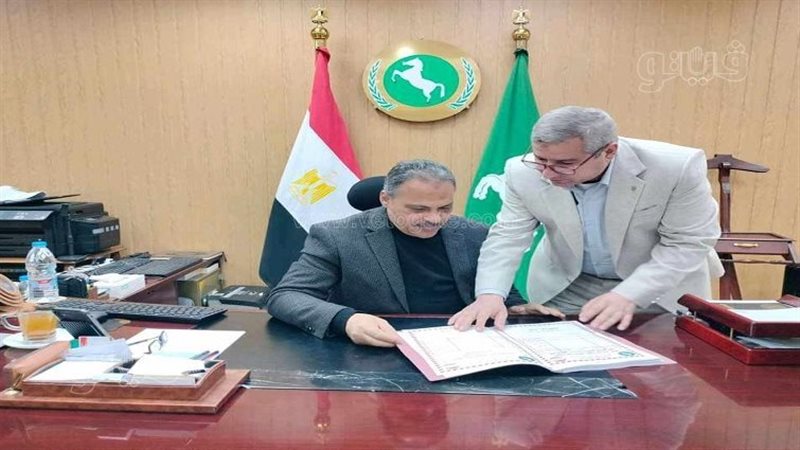 محافظ الشرقية يعتمد