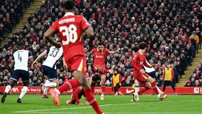 ليفربول يتقدم على توتنهام 0/1 في الشوط الأول بكأس كاراباو