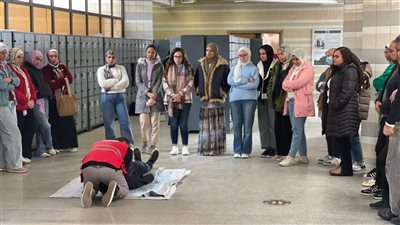 دورة تدريبية بأسنان عين شمس عن الأزمة القلبية 