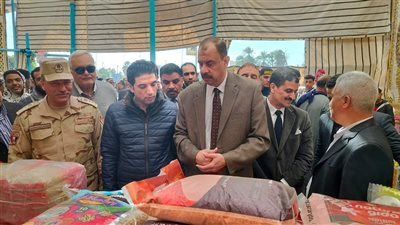 محافظ سوهاج يفتتح سوق اليوم الواحد بمدينة جرجا