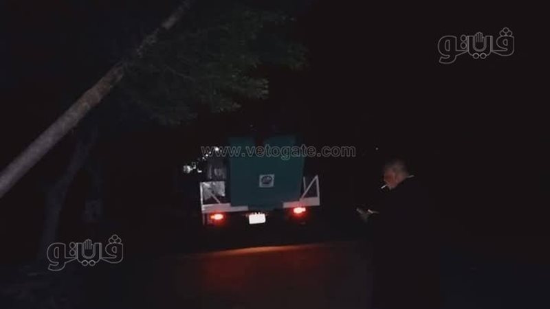 سقوط عمود كهرباء