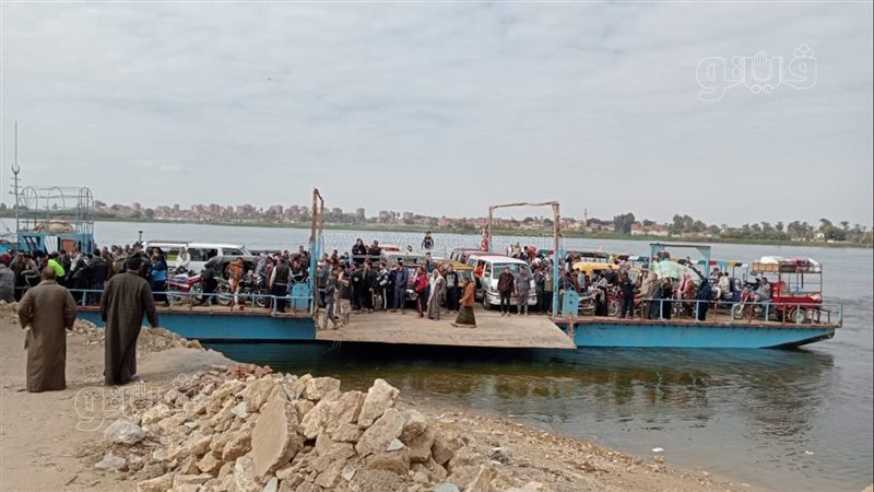 تعطل معدية ركاب نيلية