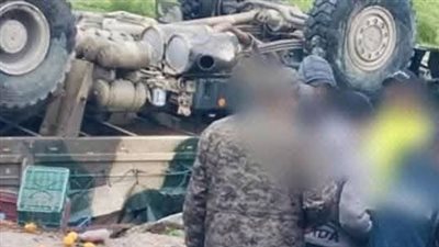 إصابة 13 جنديا بحادث انقلاب شاحنة عسكرية في تونس