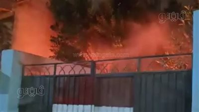 اتفحمت، الصور الأولى لـ حريق مدرسة بلقينا بالغربية قبل ساعات من بدء الدراسة
