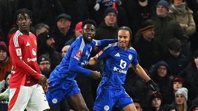 مانشستر يونايتد يتأهل للدور ثمن النهائي لبطولة كأس الاتحاد الإنجليزي بعد الفوز على ليستر سيتي