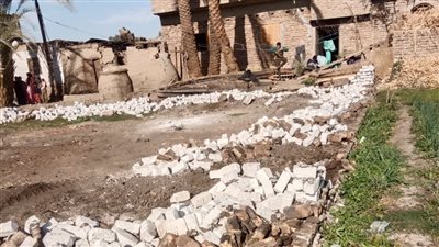 إزالة 5 حالات تعد على أراض زراعية بمركز أرمنت بالأقصر (صور) 