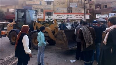 إزالة 41 حالة تعدٍ على الأراضي الزراعية وأملاك الدولة بقنا 