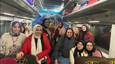 الرياضة تطلق الفوج الثالث من قطار الشباب للأقصر وأسوان لطلاب الجامعات