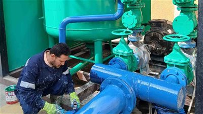 عودة تشغيل محطات مياه الشرب المتوقفة بسوهاج 