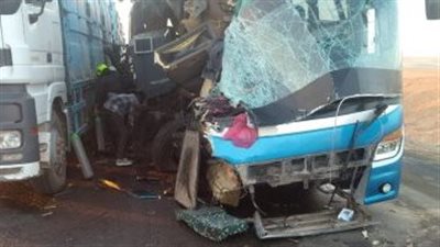 مصرع شخص وإصابة 9 آخرين في تصادم أعلى الدائري بالسلام