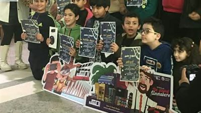 ختام ورشة صناعة السينما للأطفال ضمن فعاليات مهرجان الإسماعيلية الدولي (صور)