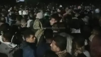 يا وجع القلب، أهالي طوة بالمنيا يشيعون 9 نعوش ضحايا حادث التصادم