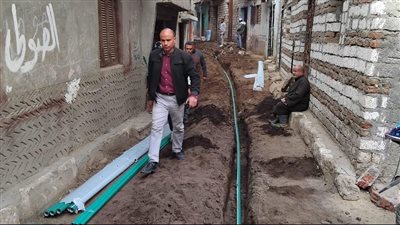 محافظ المنيا يعلن توصيل خط مياه شرب رئيسي لحي جنوب سمالوط