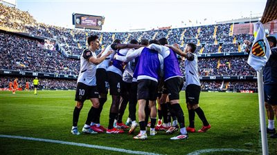 الدوري الإسباني، فالنسيا يتقدم على ليجانيس 0/2 في الشوط الأول