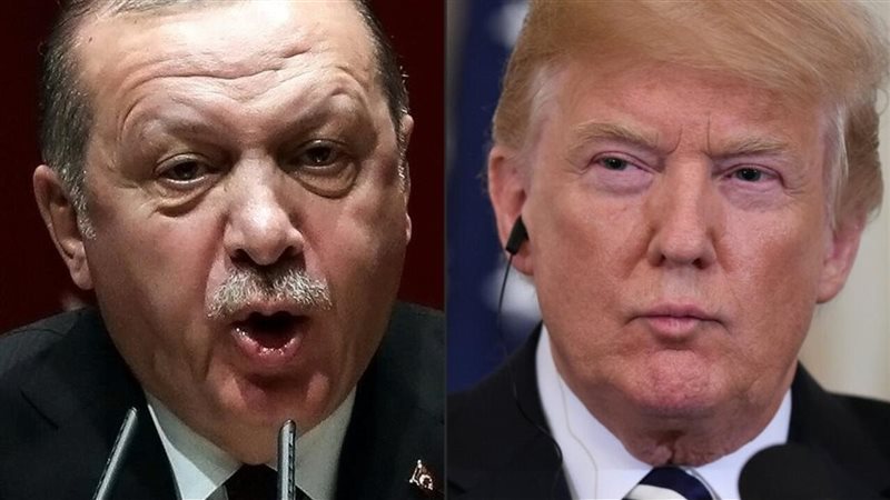 أردوغان وترامب، فيتو