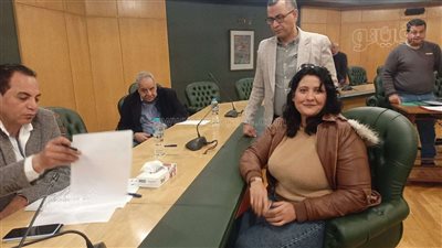 شيرين سليمان تتقدم بأوراق ترشحها لعضوية مجلس الصحفيين (صور)