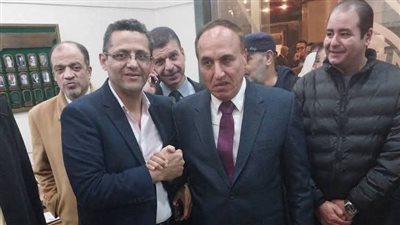 البلشي يستقبل عبدالمحسن سلامة في نقابة الصحفيين ويؤكد على روح المنافسة الشريفة (صور)