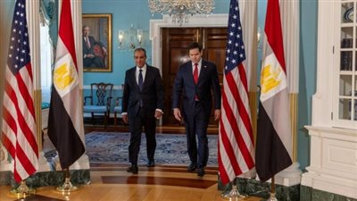 وزير الخارجية المصري لنظيره الأمريكي: متمسكون بإقامة دولة فلسطينية وبقاء أهل غزة على أرضهم